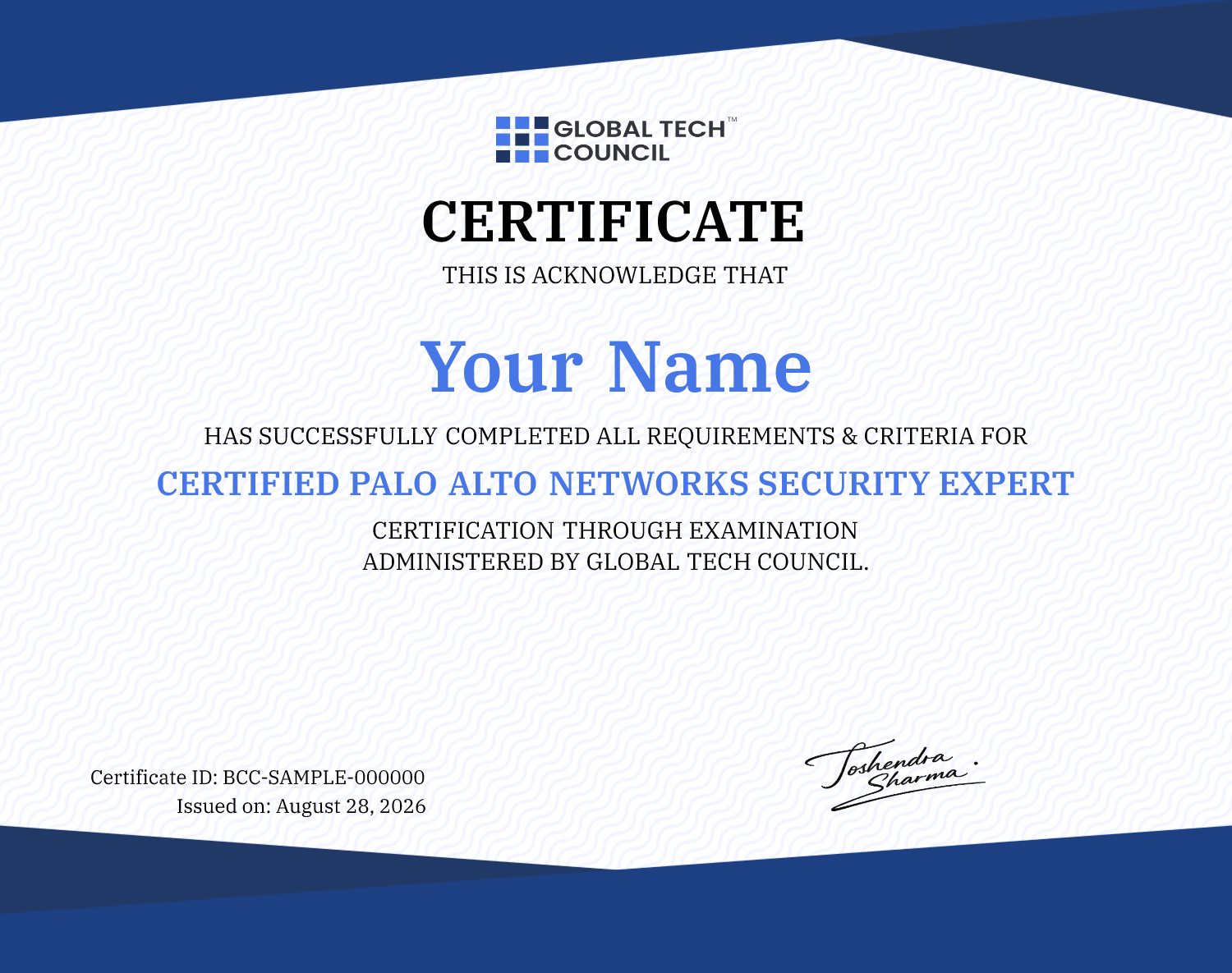 Certified Palo Alto Networks Security Expert