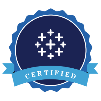 Certified Tableau Data Visualization Expert